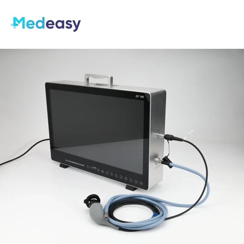 22 Inch Full HD Integrated Endoscope Camera System with HD Medical Monitor and Light Source