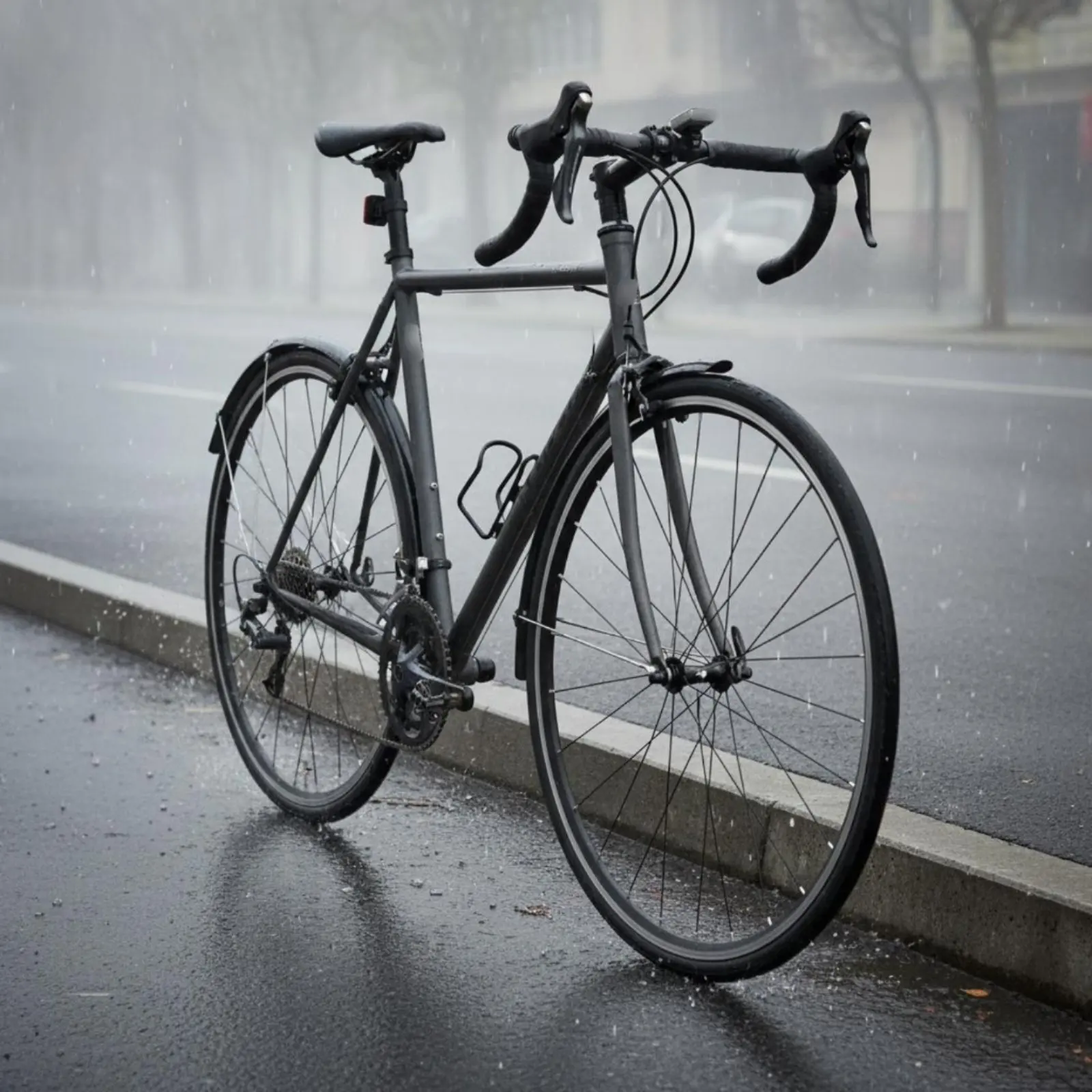 28-Inch Equivalent Bike Fenders Full Coverage Fast-Release Cycle Mudguards Fast-Release Cycle Mudguard Streamlined Design