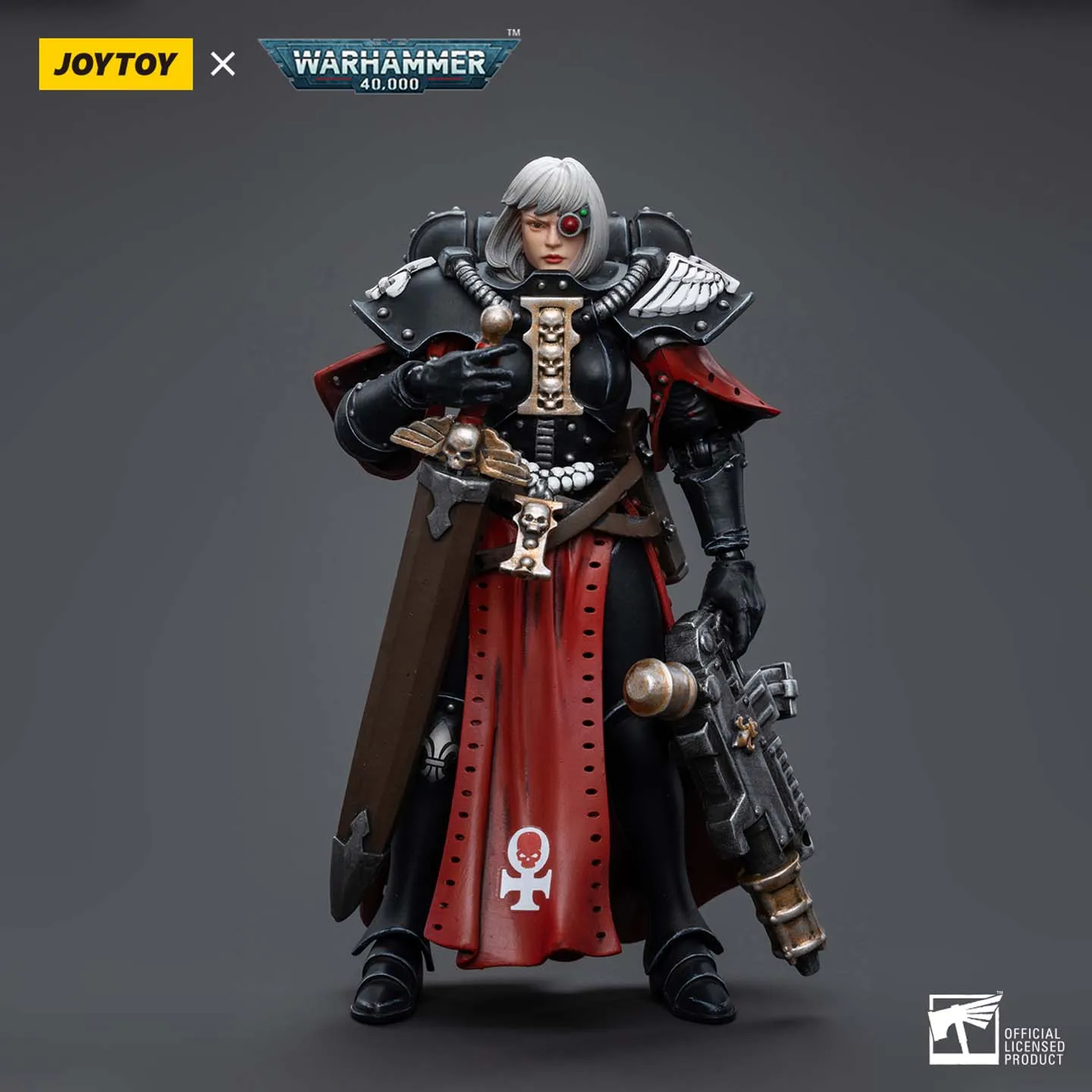 

JOYTOY Dark Source Warhammer 40k Battle Nun Squad JT3877 Super Cassia Martyrdom Nuns Mobile Soldier 1/18 Модель портативной игры