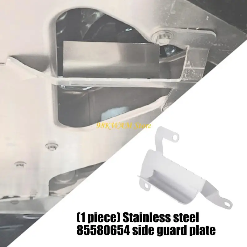 Front Lower Bumper Underbody Air Deflector Passenger-Side Underbody Guard for 2020-2025 C8 Models, Formed Road Debris 68UF