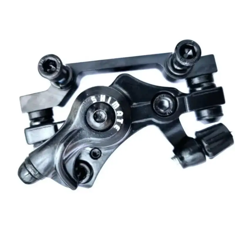 New Road Bike Brake Set Bicycle Disc Brake Aluminum Alloy Mountain Road Bike Mechanical Cycling Double Brake Bike Accessories