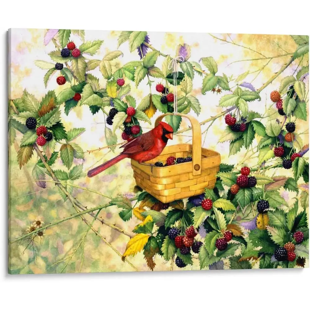 

Картина CanPrint 40x30 Marcia Matcham: сборщик ягод, природы и дикой природы, идеально подходит для декора дома или офиса