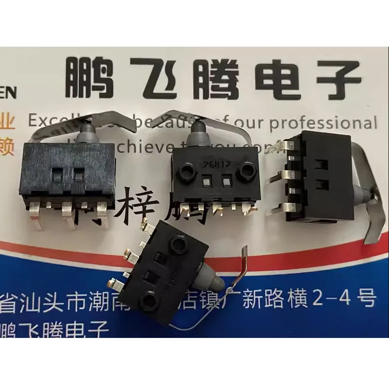 

1PCS/LOTS Japan ALPS SPVQ370900 Waterproof and Dustproof Bent Foot Microswitch 3-pin Automotive Tactile Pushbutton with Handle