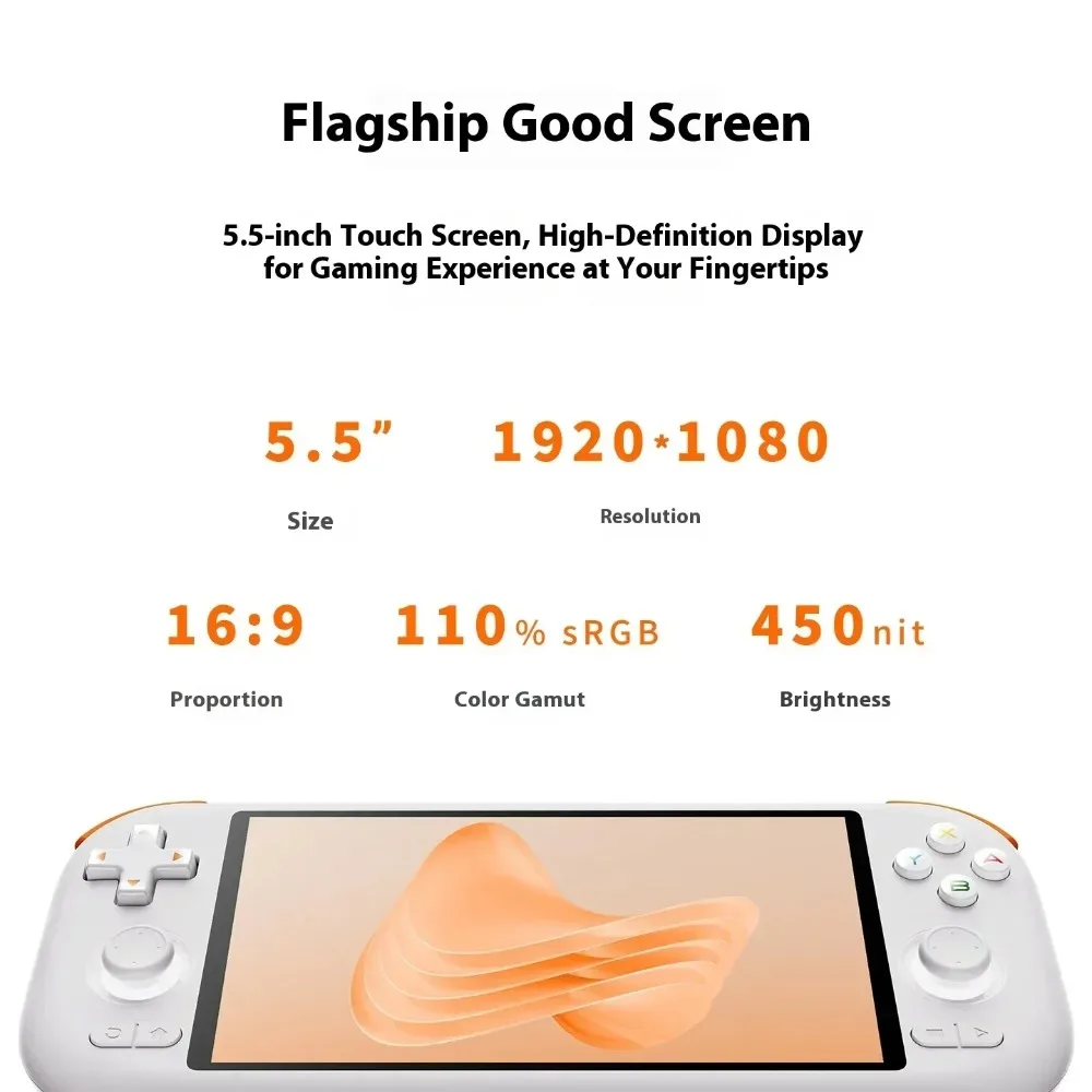 MangMi Air X ゲーム機 5.5インチ 1080P IPSタッチスクリーン 5000mAh