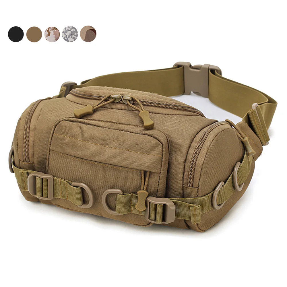 

Military Tactical Backpack Waist Pack Waist Bag Mochilas Molle Camping Hiking Pouch Chest Bag Male Outdoor Climbing Bag