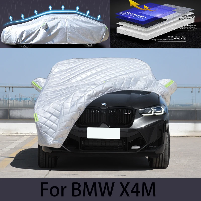 

For BMW X4M Car hail protection cover Auto rain protection scratch protection paint peeling protection car clothing