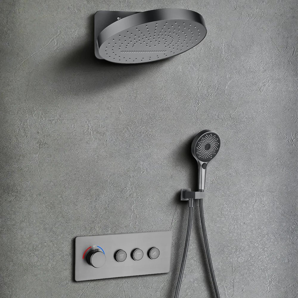 Термостатическая скрытая душевая система