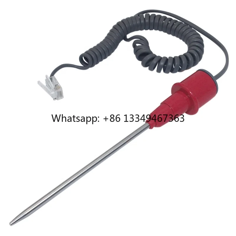 

Red, TurboTemp Oral Reusable Temperature Probe Compatible with GE Series V100