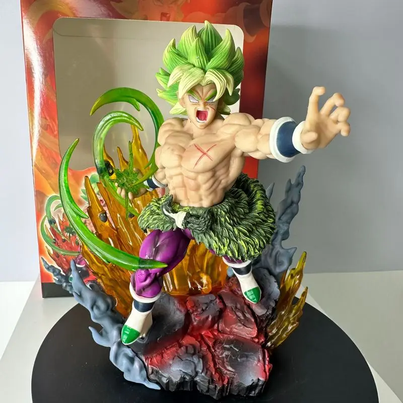 

Creative Dragon Ball Z Super Saiyan Broli Statue Model.Pvc Material.Desktop Decoration Gk Collection Model.Birthday Gift
