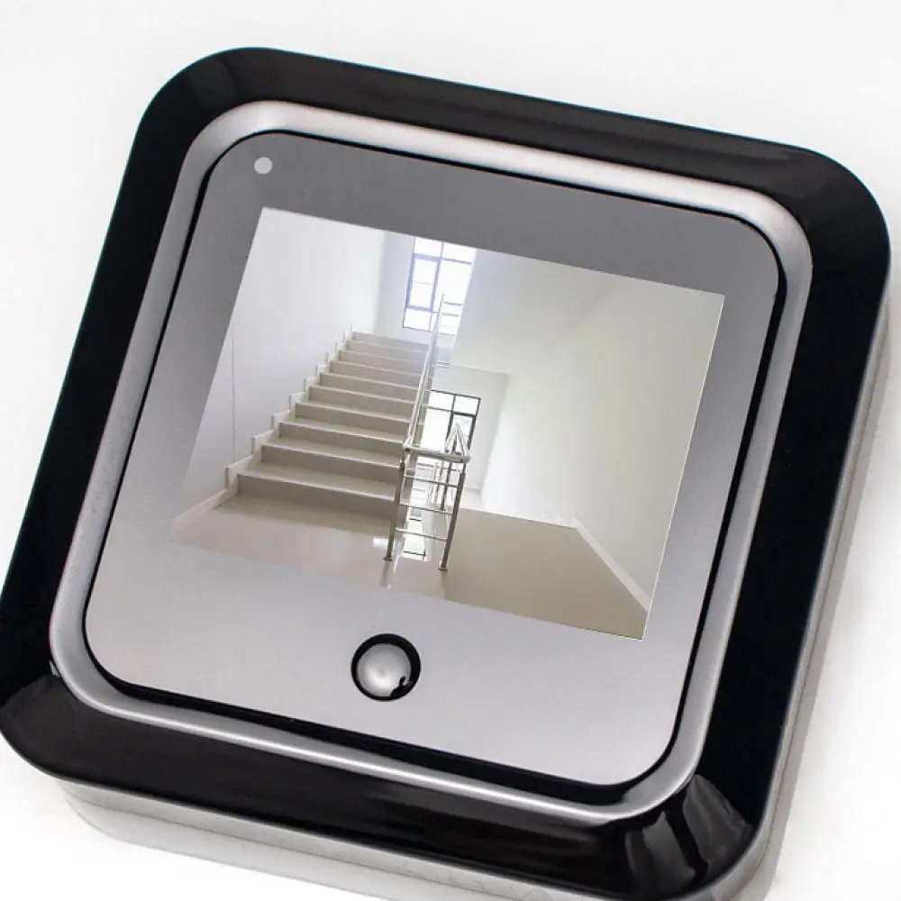 Smart Doorbell Camera 2.4 Inch Display Video Recording Peephole Monitor Home Security System For Bolan Smart X5D