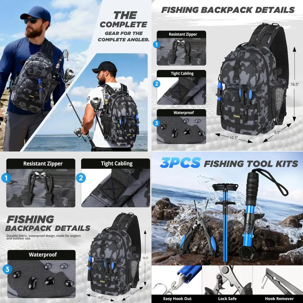 Fishing Backpack Wi… - image