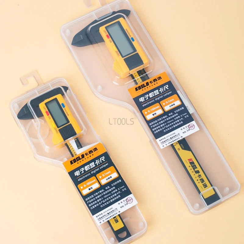 

Digital Vernier Caliper 100/150mm Electronic Micrometer Ruler Inch Metric High-precision Caliper Professional DIY Measuring Tool