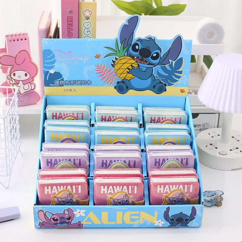 8pcs/lot Cartoon Disney Stitch Memo Pad Sticky Note Cute Notebook Stationery Label Notepad Post Office School Supplies