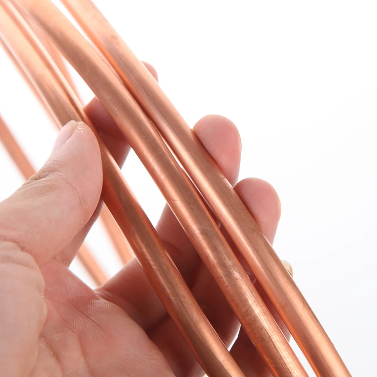 1-3M Soft Copper Tube Coil OD 1.8/2/2.5/3/4/5/6/6.35/8/9/10/12mm 99.9%Pure Coppers Wire Pipe Air Conditioner Cooling DIY Crafts