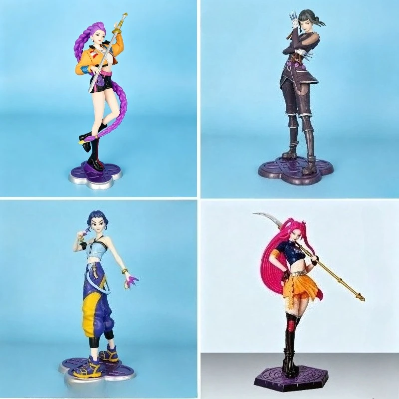 

Trendy toys figures ornaments Witch Hunters Neon Chaser Sexy beautiful girl game anime Surrounding Desktop decoration gift Doll