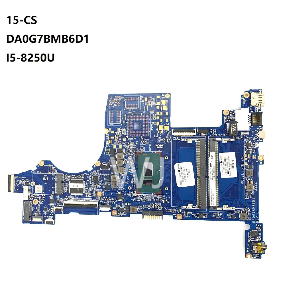 For HP 15-CS DA0G7BMB6D1 I5-8250U L22821-601 Motherboard with100% Tested