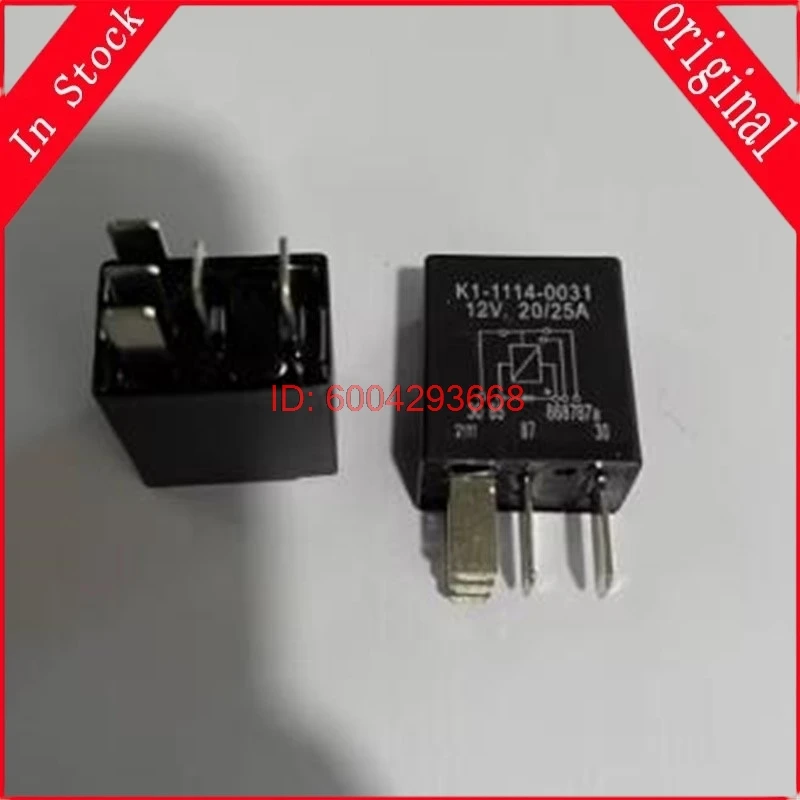 2PCS new original K1-1114-0031 12V 5Pin Roller relay