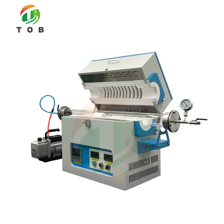 1200C High Temperature Heating Tube Furnace as Lithium Battery Research Machine