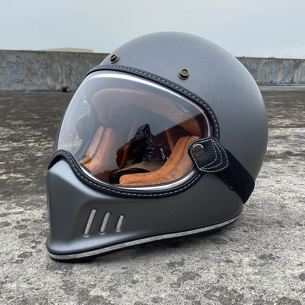 

Retro Motorcycle Sun Visor Windproof UV Protection Full Face Helmet Glasses Biker Eyeglasses Motorbike Helmet Sunglasses Goggles