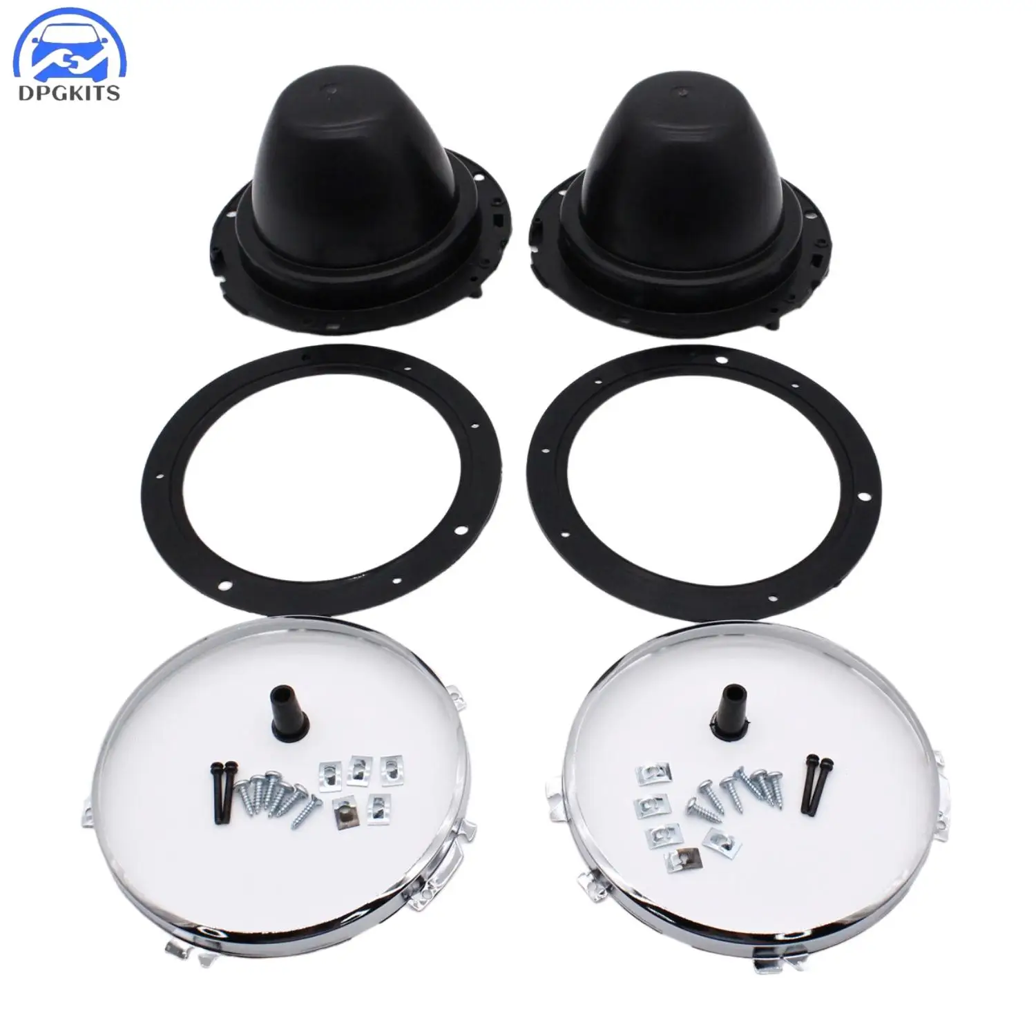 

DPGKITS 1pair 7 Inch Round Lamp Shade Headlight Shade Kit SI-AT26259 For Austin Car Accessories Free Shipping&Dropshipping