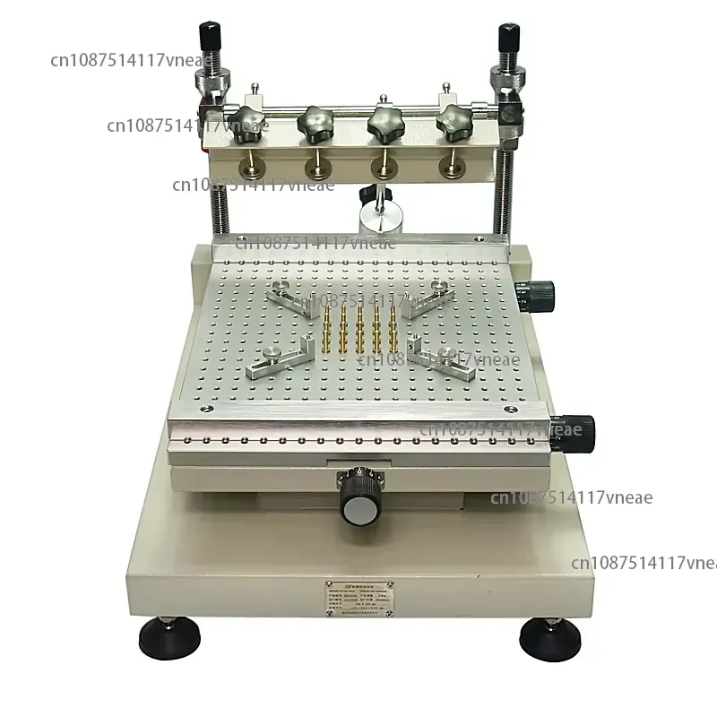 In Stock Silkscreen Printing Machine Manual Control PCB SoldePaste ZB3040H Printe250x400mm Welding Soldering Machine Use