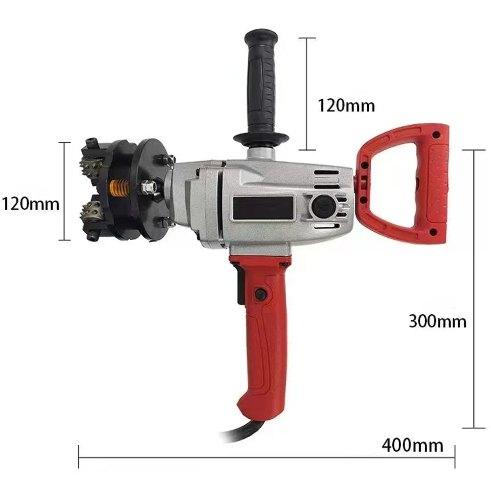 Factory outlet  Portable Cement Grinding Machine Electric Bush Hammer Chisel Tool