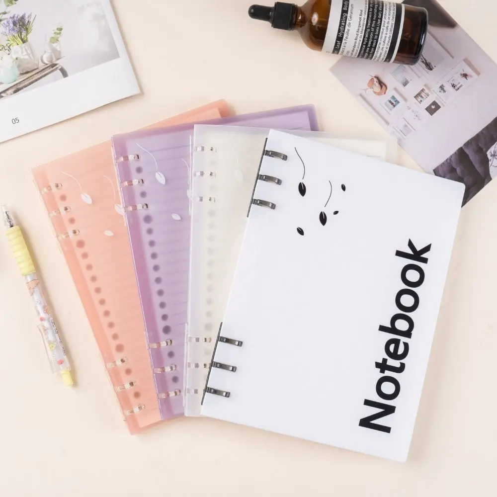 

Simple Journal Book Loose Leaf Notebook PP Agenda Organizer A5 Notebook Thickening Weekly Monthly Planner Memo Notepad Office