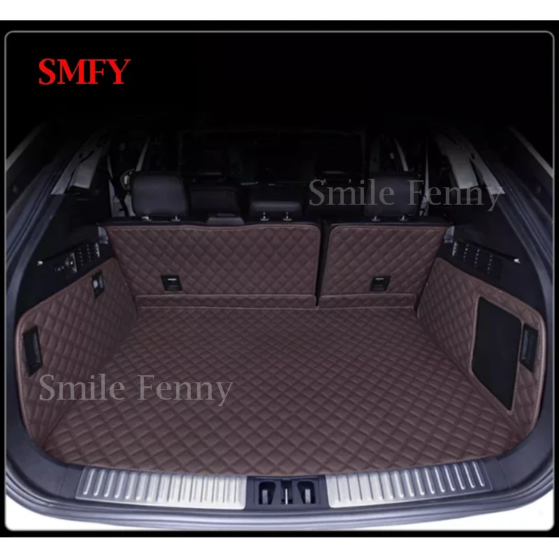 

For Lincoln Nautilus Aviator 2019-2024 Car Trunk Mats Rear Tailbox Cargo Liner Protector Anti-dirty Carpet Cover Pads