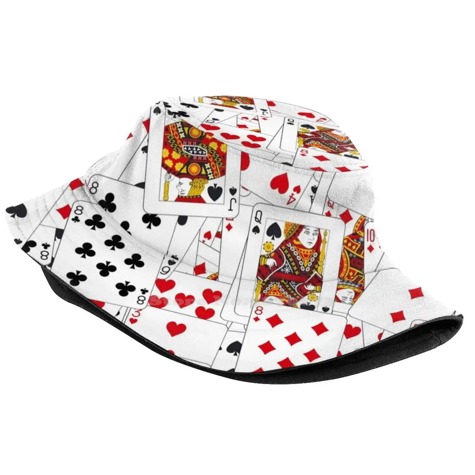 Suits You Bucket Hat Sunscreen Hats Suits King Ace Playing Poker Blackjack Gambler Gaming Las Vegas Gambling Casino Lucky Trump