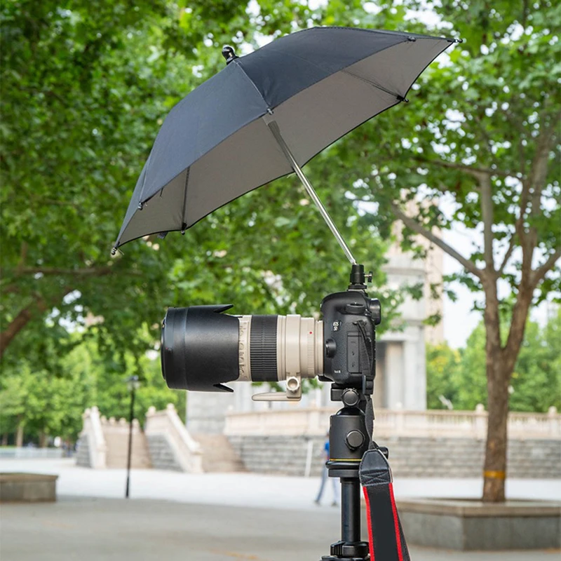 27CM Camera Umbrella Sunshade Rainy Holder For General Camera Photographic Camera Umbrella Outdoor Photography Accessories