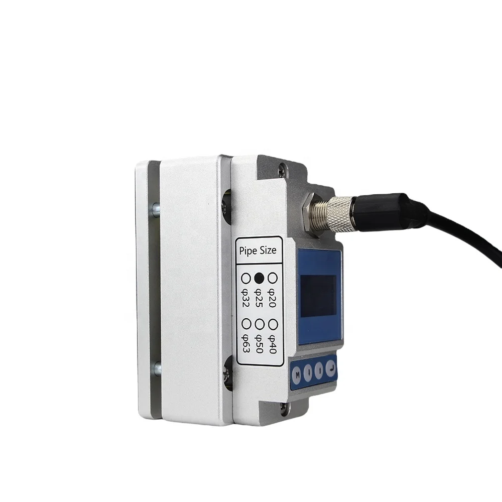 GUF300 fixed ultrasonic flow meter 4-20mA output RS485 transit-time manufacturer ultrasonic flow meters price