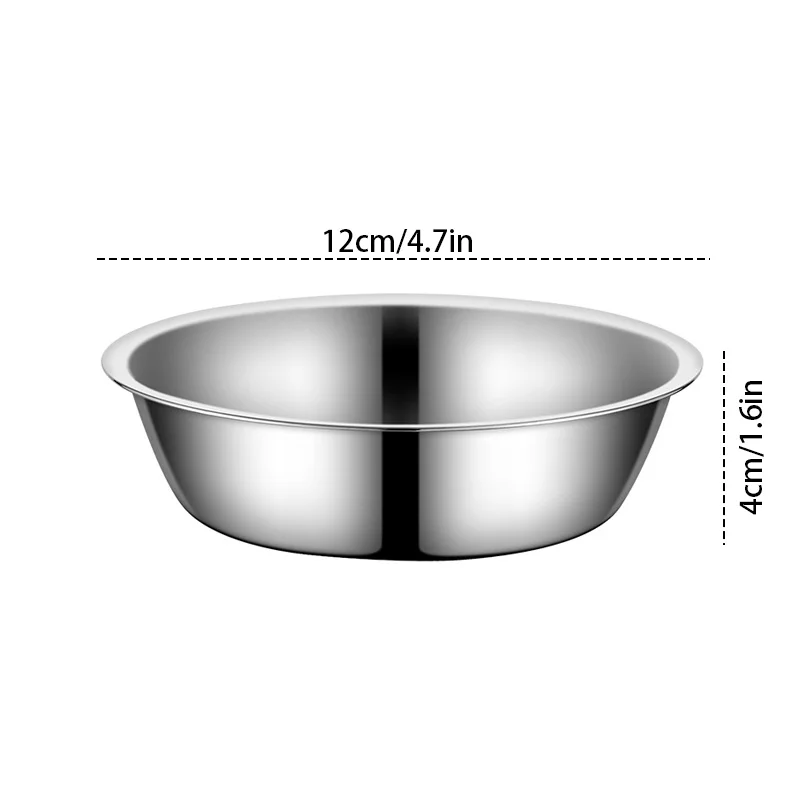 Quality Paw Stainless Steel Pet Dog Bowl Feeder Skidproof Anti-ant Shape Cat Dog Bowls Food Accessories Pet Supplies 2 Sizes