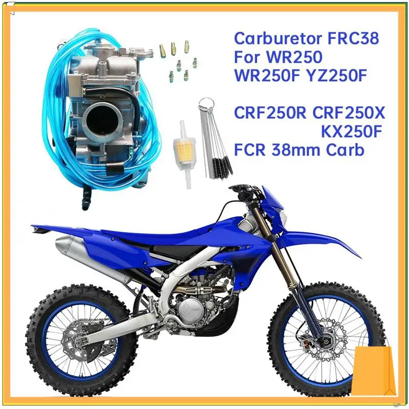 Trending New Carburetor For Yamaha WR250 WR250F YZ250F 2001-2013 Keihin FCR38 FCR 38Mm Carb 15004-0076 15003-0022