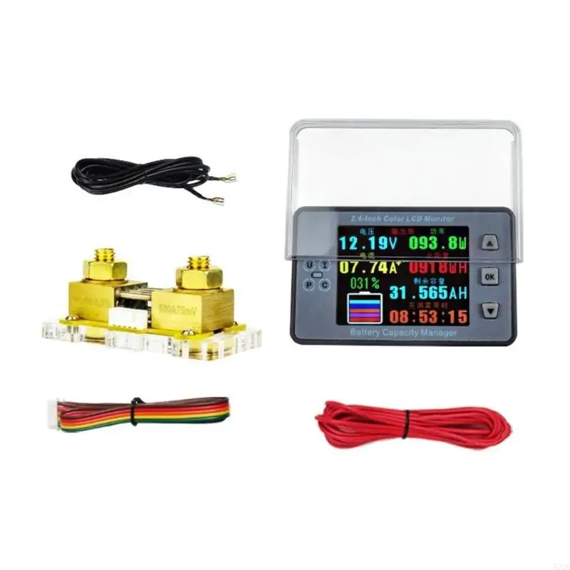 57QF 100/200/300/500A TESTER COULOMB METER METER BÀI HÁT Chỉ báo dung lượng pin