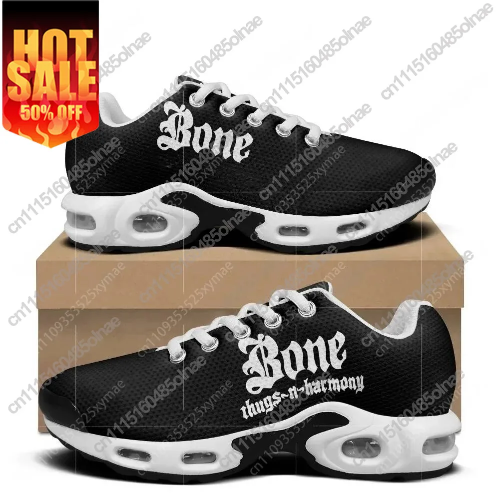 Baskets à coussin d'air Bone Band Thugs Music N Rap Harmony, chaussures de sport pour hommes, femmes et adolescents, baskets en maille de haute qualité, fabrication sur mesure