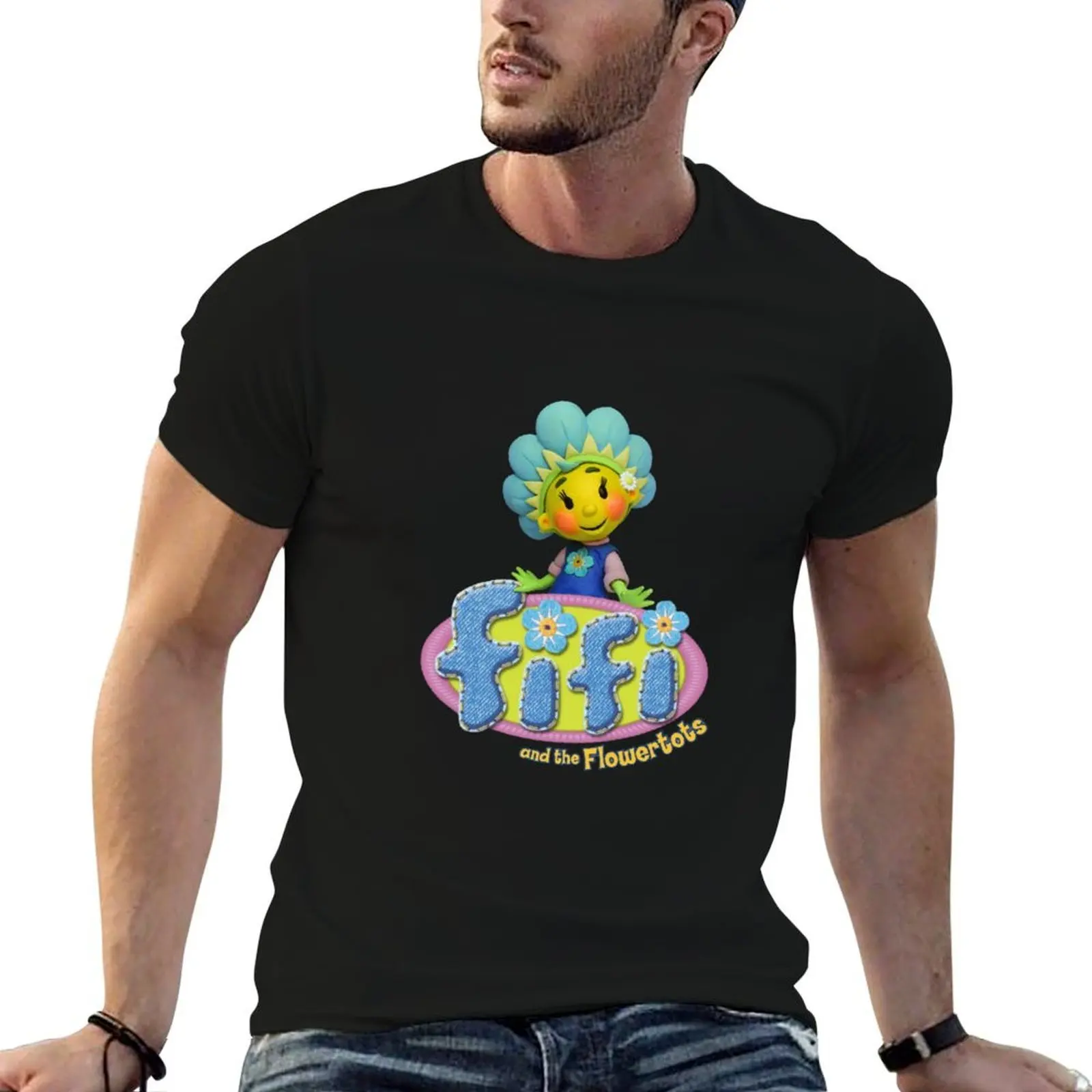 

Fifi and the flowertots T-Shirt man tshirt essential t shirt mens graphic t shirts T-shirt