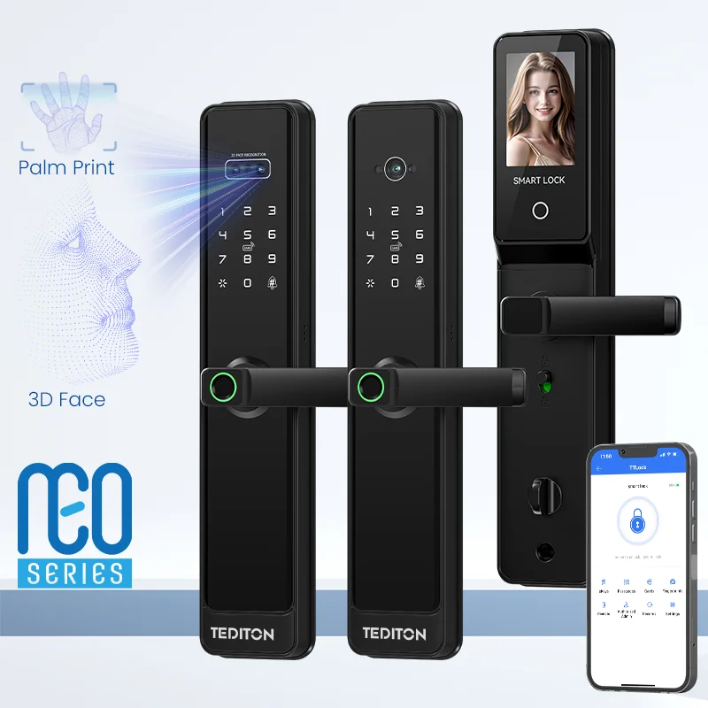 

Lock Door Smart Home Keyless Password Tuya Intelligent Digital Fingerprint Door Lock Security Smart Lock