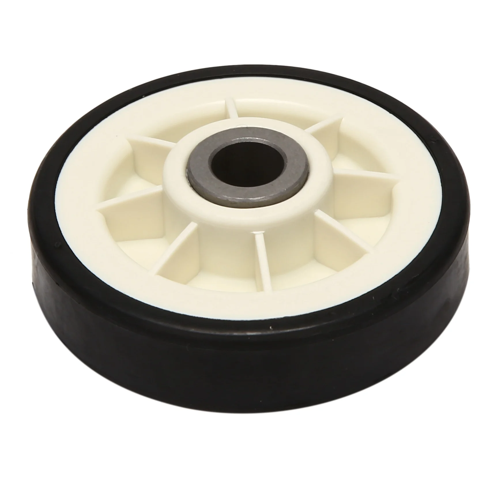 Rullo e albero di supporto per tamburo dell'asciugatrice 2 pezzi per 303373 , 12051541 , ER 303373 K, 303373 K