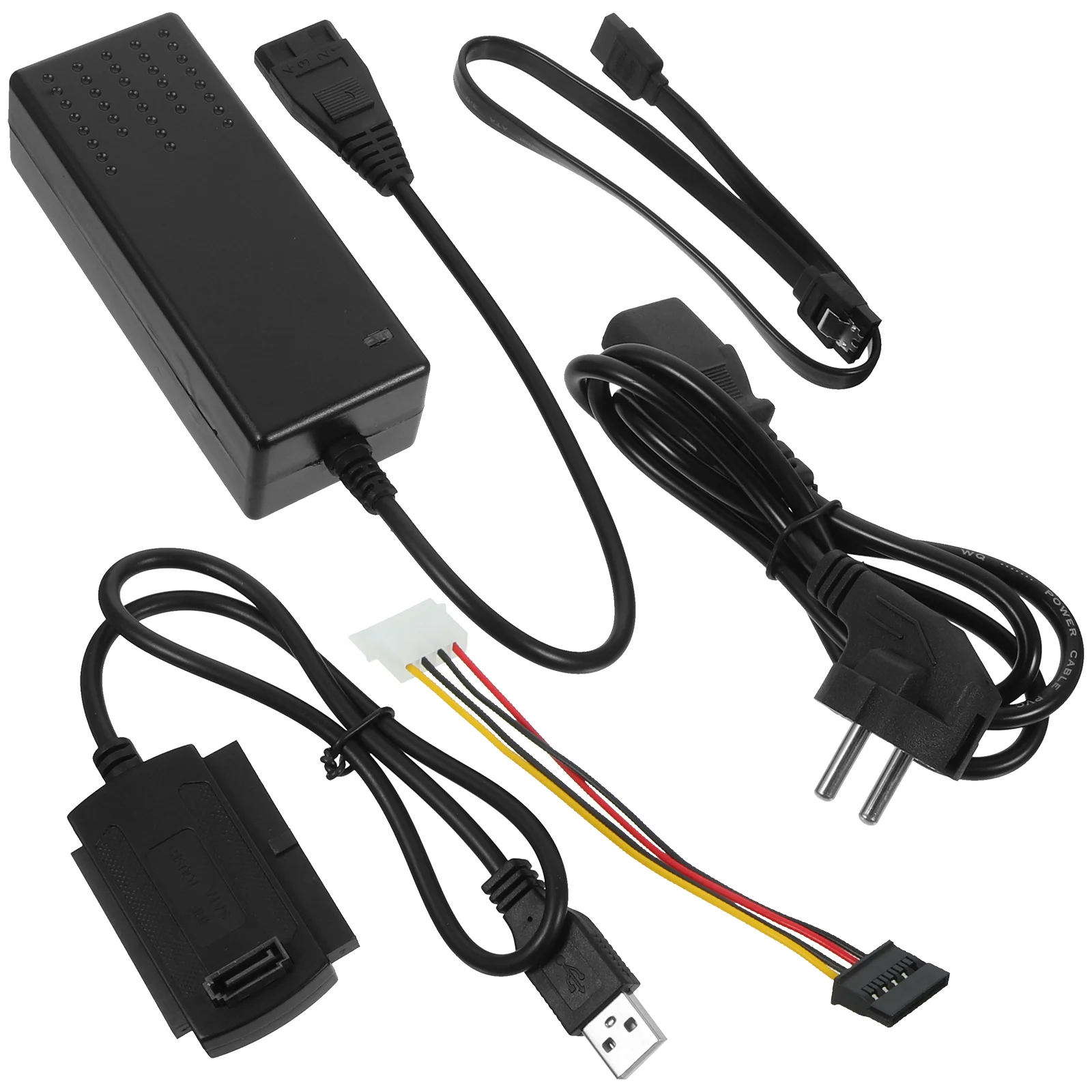 

1Set USB to Cable Adapter USB 2.0 High-Speed Data Transfer Easy External Hard Drive Data Cable