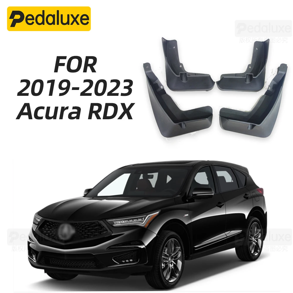 

Genuine New Front & Rear Splash Guards Mud Guards Flaps FOR 2019-2023 Acura RDX