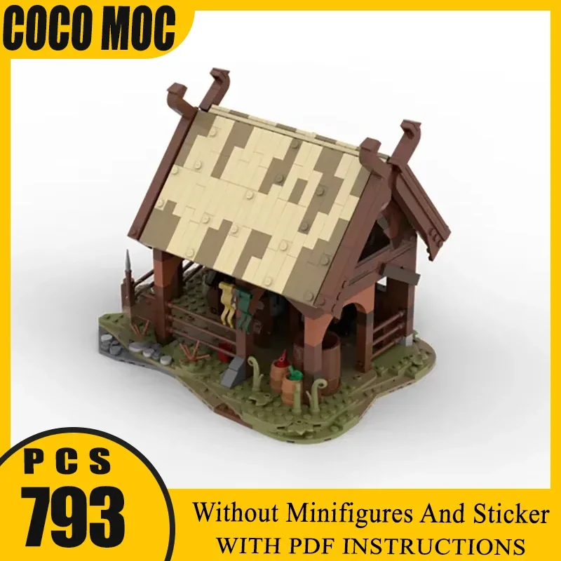 

Строительные блоки YcMoc, волшебные кольца, фильм Rohand, стабильная модель, сделай сам, средневековые времена, LOTR, замок, игрушки, технологические кирпичи