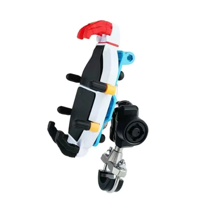For Shock Absorption Motorcycle Travel Mobile Phone Riding Bracket, Expandable Function Navigation Color Bracket