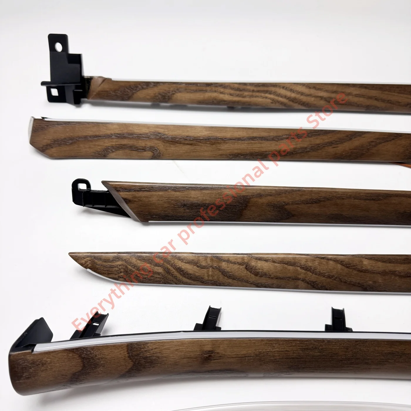 سيارة LED الضوء المحيط لكزس ES الخشب الحبوب لوحة داخلية 64 لون أضواء الباب تعديل الغلاف الجوي زر APP التحكم #2