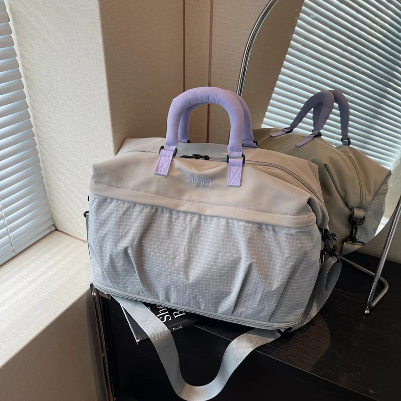Sports Bag Fitness Tote Gym Bag Tote Travel Bag Travel Pouch Suitcase Cooling Large Capacity Lightweight Carry on Storage
