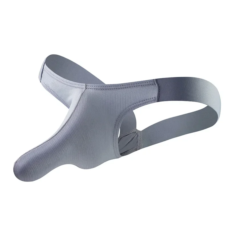 Men's Sexy Low-Rise Thongs Elephant Nose Separation Breathable Soft Multicolor Underwear
