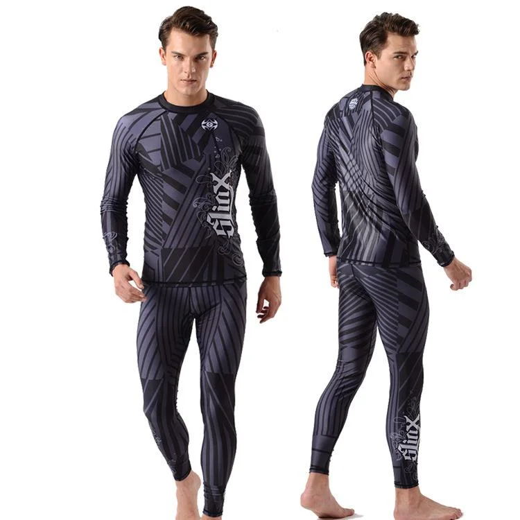 

Quick drying Lycra split sunscreen swimsuit men's thin waterproof surfing diving suit