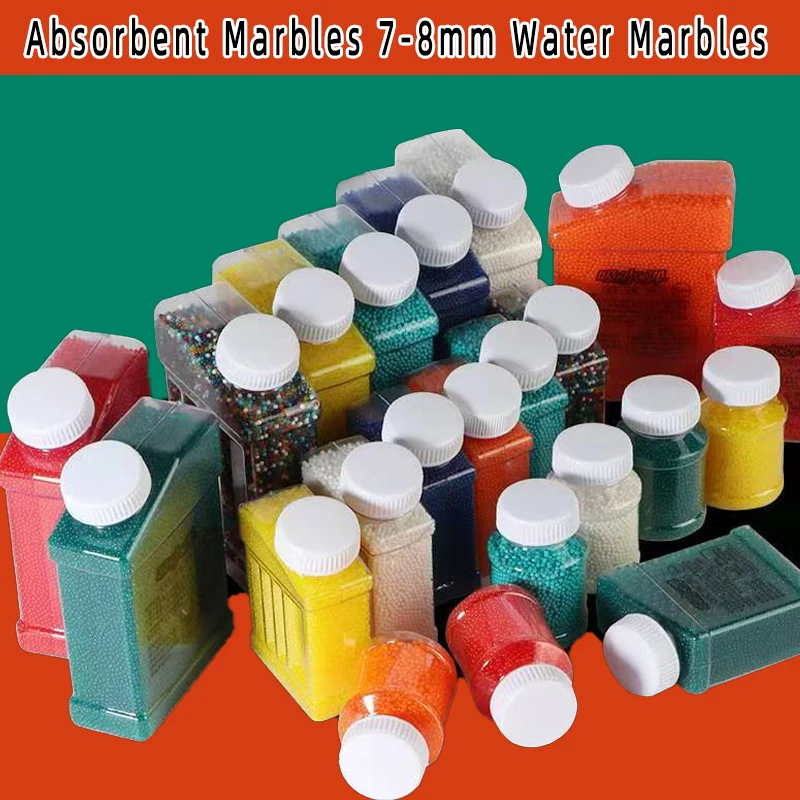 HGel Bolas de Água Blaster 7-8mm Balas de Brinquedo de Cristal de Alta Qualidade Com Pistola de Gel Blasters de Água Splatter Brinquedo de Bomba de Água de Boa Qualidade