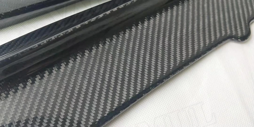 

VACOMUL For 3 Series Carbon Fiber Rear Bumper Side Splitters Fins Flaps Spoiler for BMW E92 E93 M3 2009 - 2012 FRP Aprons