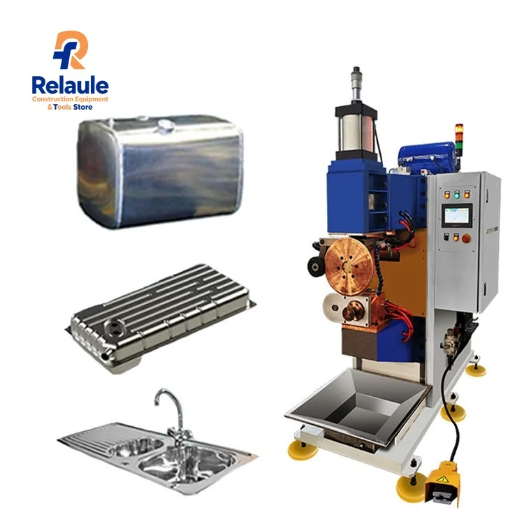 Rotary  Stainless Steel Sink Welding Machine Aluminum Plate Resistance Tank Circular Seam Welder with Bearing Core Component