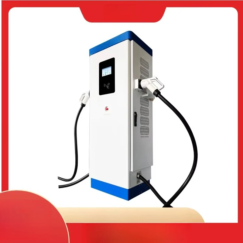 New Energy Commercial EV Charger Station High Power 120kW Fast Charging Pile with CCS2/CCS1/GBT Support Chademo Standard